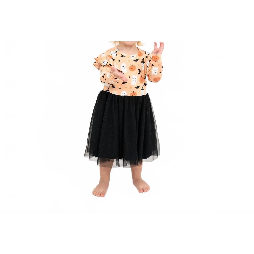 NEW EMERSON AND FRIENDS boo-tastic glow-in-the-dark halloween flutter long sleev